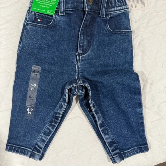 Tommy Hilfiger Kids Dark Blue Jeans - Picture 1 of 9